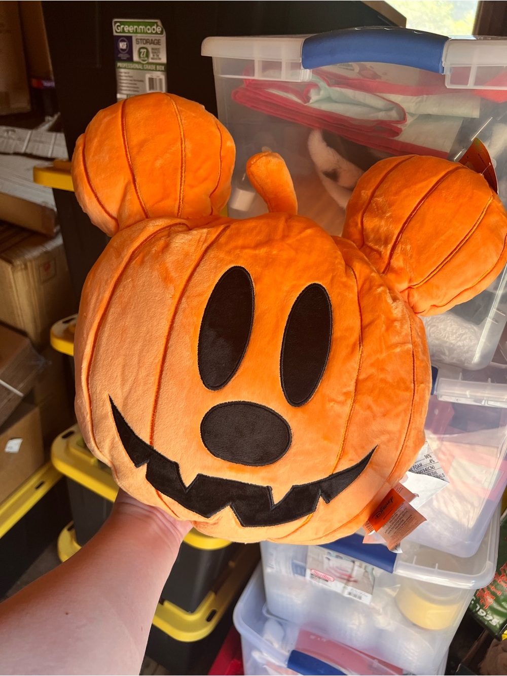 DISNEY JACK O LANTERN PILLOW